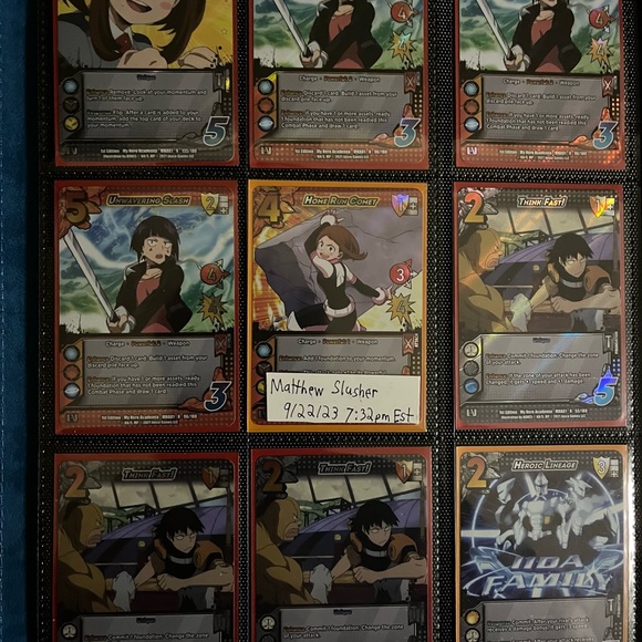 My hero academia 1st edition cards - Picture 3 of 14